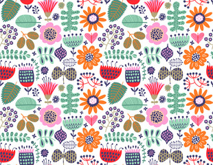 Floral seamless pattern