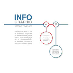 Vector infographic template for diagram, graph, presentation, chart, business concept with 2 options.