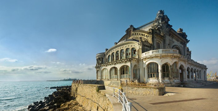Abandoned casino in Constanta