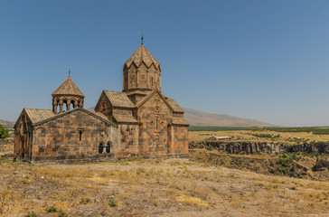 Fototapeta na wymiar Squeezed between Russia and Turkey, Armenia is a wonderful mix of soviet heritage and orthodox landmarks, surrounded by a stunning nature