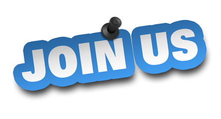 join us concept 3d illustration isolated