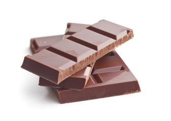 Dark chocolate bars.