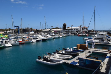 yacht and boats yard, Claeta de Fuste, Fuerteventura