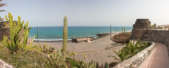 Los hornos de Callao de los Pozos Black Sand Playa Blanca Puerto del Rosario Fuerteventura Kanaren...