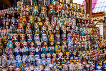 Matryoshka doll, Russian souvenir souvenirs