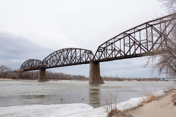 River Railroad bridge
