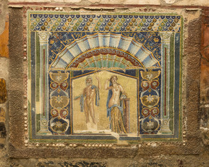 Maison de Neptune &agrave; Herculanum