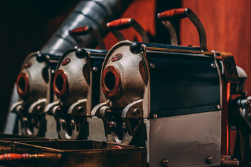 Fototapeta premium Antique Coffee Roasting Machine