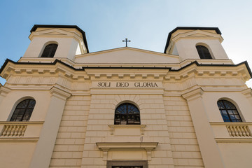 Fototapeta premium Evangelic church in Kosice old town, Slovakia.