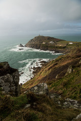Rain from the west on a coastal path