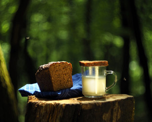 bread milk nature