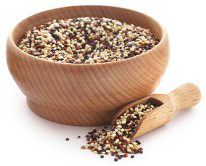 Fresh mixed quinoa