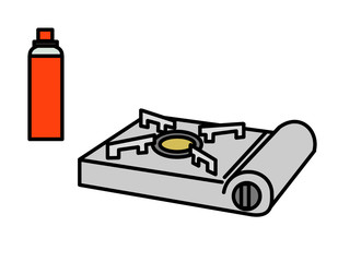 カセットコンロカセット1(色)