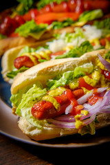 Fancy Grilled Hotdogs