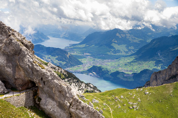 Fototapeta na wymiar Switzerland mountains