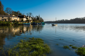 Obraz premium Calm morning at a lake