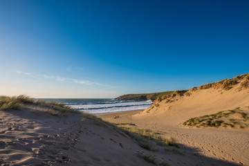 Cornish sand dunes 