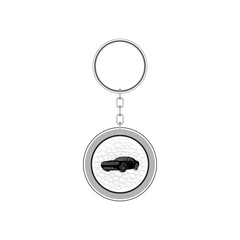Key chain for car.  Illustration