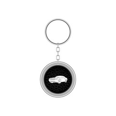 Key chain for car.  Illustration