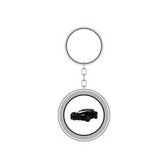 Key chain for car.  Illustration