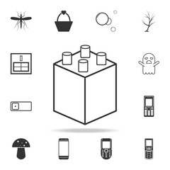 constructor, building block, icon. Detailed set of web icons and signs. Premium graphic design. One of the collection icons for websites, web design, mobile app