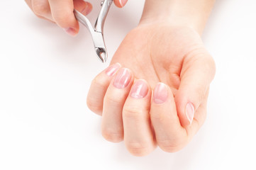  Beautiful woman's hands with perfect manicure