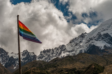 flags inca peru