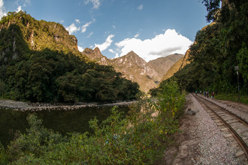 rail to Machu Pichu