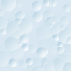 Abstract blue light bubble or dot pattern, soft background
