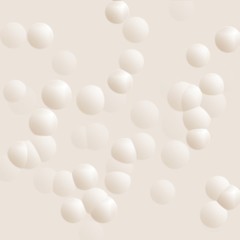 Abstract orange light bubble or dot pattern, soft background