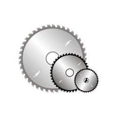Circular saw blades icon