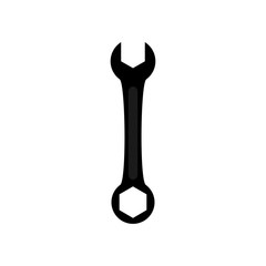 Wrench icon.  Illustration