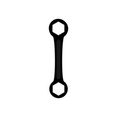 Wrench icon.  Illustration