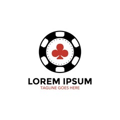 poker logo. icon. vector illustration