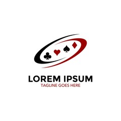 poker logo. icon. vector illustration
