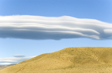 Fototapeta na wymiar UFO Cloud