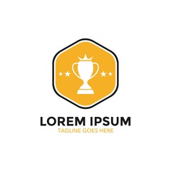 thropy logo. icon. vector illustration. symbol of succes