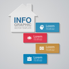 Vector infographic template for diagram, graph, presentation, chart, business concept with 4 options.