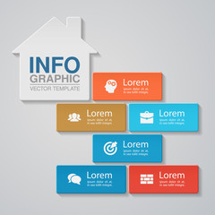 Vector infographic template for diagram, graph, presentation, chart, business concept with 3 options.