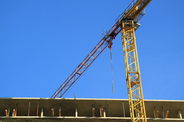 An image of a tower crane.