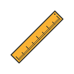 Vector ruler icon