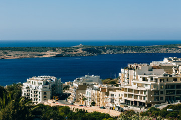 Fototapeta na wymiar Malta in the Mediterranean Sea
