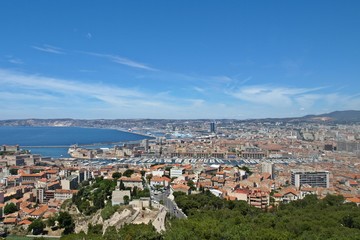Fototapeta na wymiar Marseille view