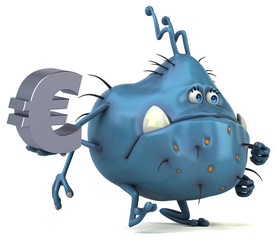 Fun germ - 3D Illustration