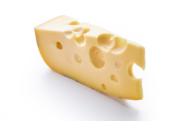Cheese isolated on white background
