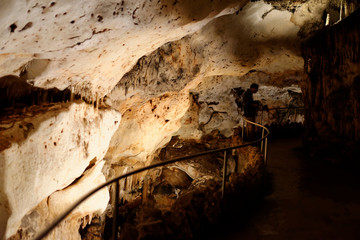 Fototapeta na wymiar Dragon Caves in Palma de Malorca Spain