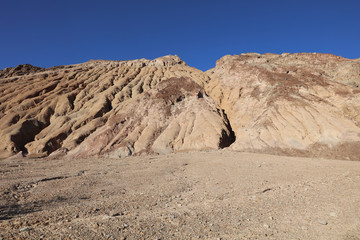 Fototapeta na wymiar Petrified Dunes in Death Valley National Park. California. USA