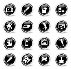 art icon set