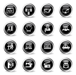 courses icon set