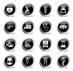 medicine icon set